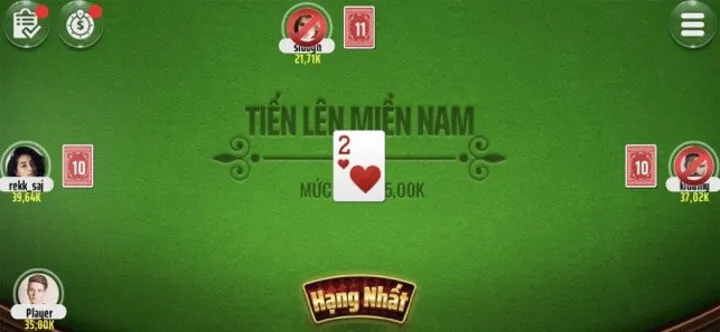 Mẹo chiến thuật nâng cao đánh Tiến Lên Miền Nam khi có 2 